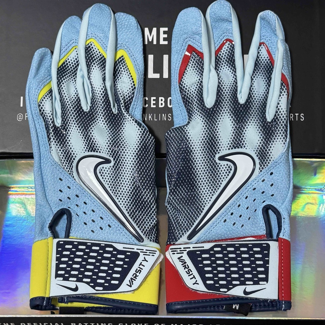 NIKE - NIKE アクーニャJrモデル ロイヤルブルー Lサイズ バッティンググローブ