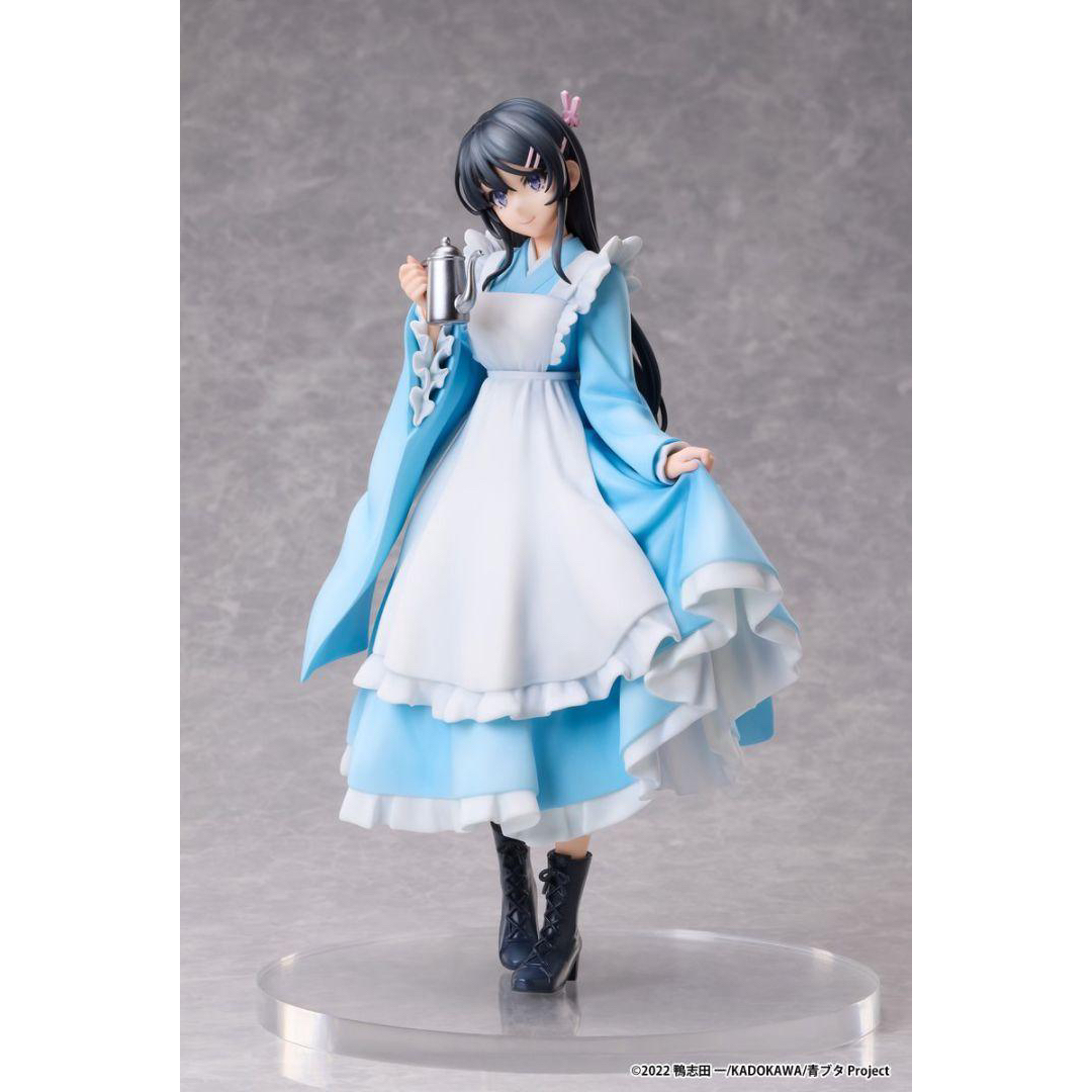 青春ブタ野郎 1/7スケールフィギュア エルココ 桜島麻衣 和服メイドVer. エンタメ/ホビーのフィギュア(アニメ/ゲーム)の商品写真