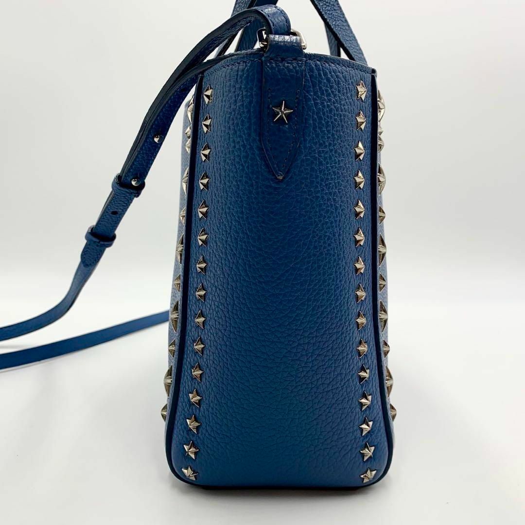 【美品】ジミーチュウ 2way ショルダーバッグDEELAN スタッズ JIMMY CHOO - 【美品】ジミーチュウ 2way ショルダーバッグ