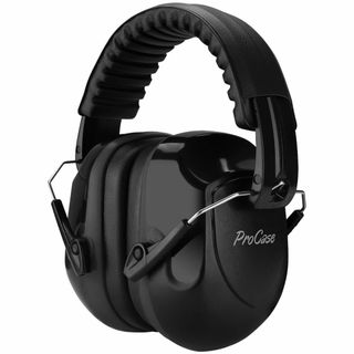 【色:ブラック_商品荷物数:1】[ProCase] 大人用 防音イヤーマフ、遮音(その他)