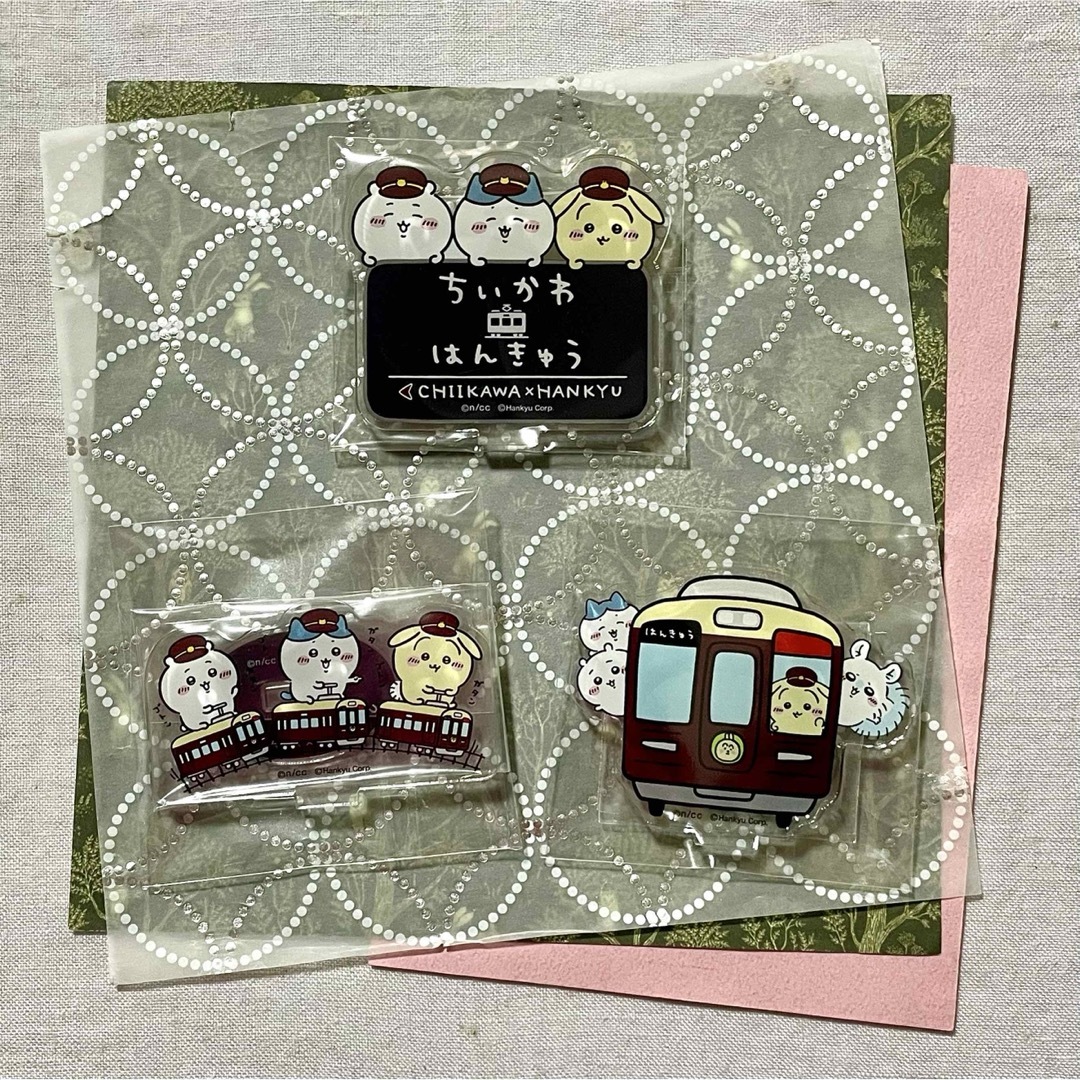 ちいかわ 阪急電車なトレーディングアクリルスタンド BOX 新品未開封 ちいかわ 阪急電車なトレーディングアクリルスタンド コンプセット