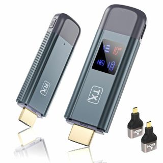 新登場 ワイヤレスHDMI 無線 送受信機セット小型 1080P/5Ghz WI(その他)