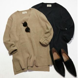 トゥデイフル(TODAYFUL)のTODAYFUL "V Neck Rib Knit" Vネックリブニット(ニット/セーター)