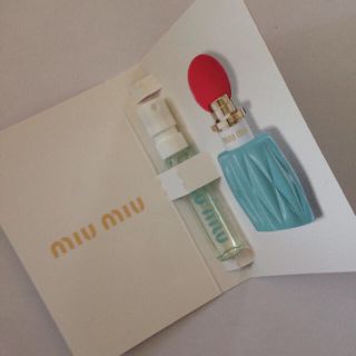 ミュウミュウ(miumiu)のsouraさま専用　新品♡ミュウミュウ  1.2ml(香水(女性用))