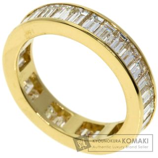 ブルガリ(BVLGARI)のBVLGARI ブルガリ バケット ダイヤモンド フルエタニティ リング・指輪 K18YG レディース [中古](リング(指輪))