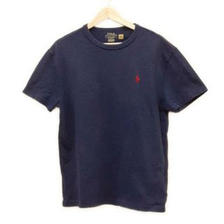 ポロラルフローレン(POLO RALPH LAUREN)のPOLObyRalphLauren(ポロラルフローレン) 半袖Tシャツ サイズS メンズ - ダークネイビー×レッド クルーネック(Tシャツ/カットソー(半袖/袖なし))