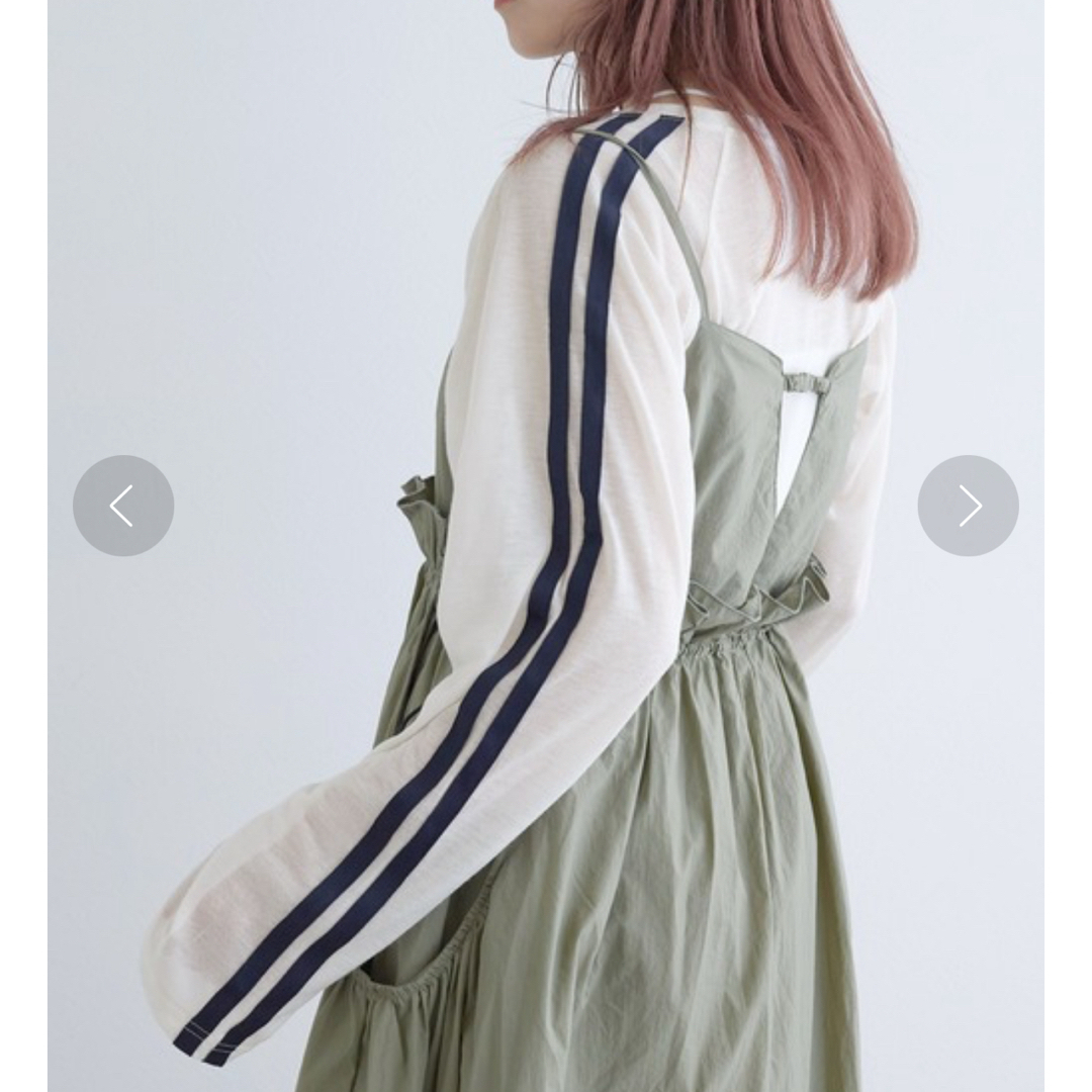 w closet(ダブルクローゼット)の【新品タグ付】w closet シアーラインカットプルオーバー  レディースのトップス(カットソー(長袖/七分))の商品写真