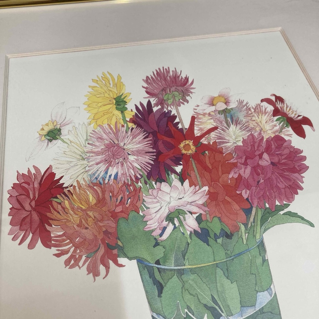 美品　額　ゲーリー・ブコブニック（Gary Bukovnik）のミニポスター エンタメ/ホビーのアート用品(絵画額縁)の商品写真
