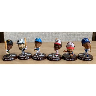 コカコーラ(コカ・コーラ)の野球　外国人助っ人フィギュア6体(アニメ/ゲーム)