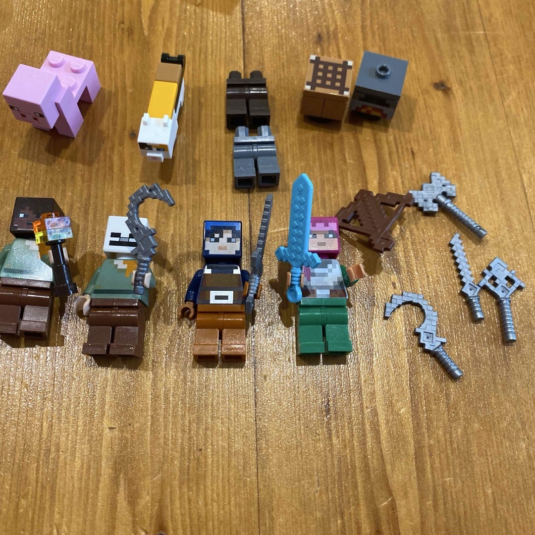 Lego(レゴ)のLEGO マイクラ　ミニフィグ キッズ/ベビー/マタニティのおもちゃ(積み木/ブロック)の商品写真