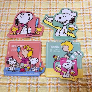 SNOOPY - マツキヨ　スヌーピー　ステッカー　2種