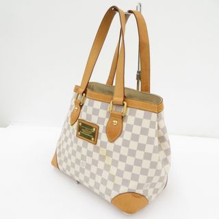 ルイヴィトン(LOUIS VUITTON)の【瀬戸大橋店】 中古 LOUIS VUITTON | ルイ・ヴィトン トートバッグ ダミエ アズール ハムステッド PM N51207 ダミエ アズール ベージュ系 【122】(トートバッグ)