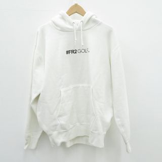 【瀬戸大橋店】 中古 #FR2 | エフアールツー パーカー GOLF ホワイト サイズ：XL 【103】(パーカー)
