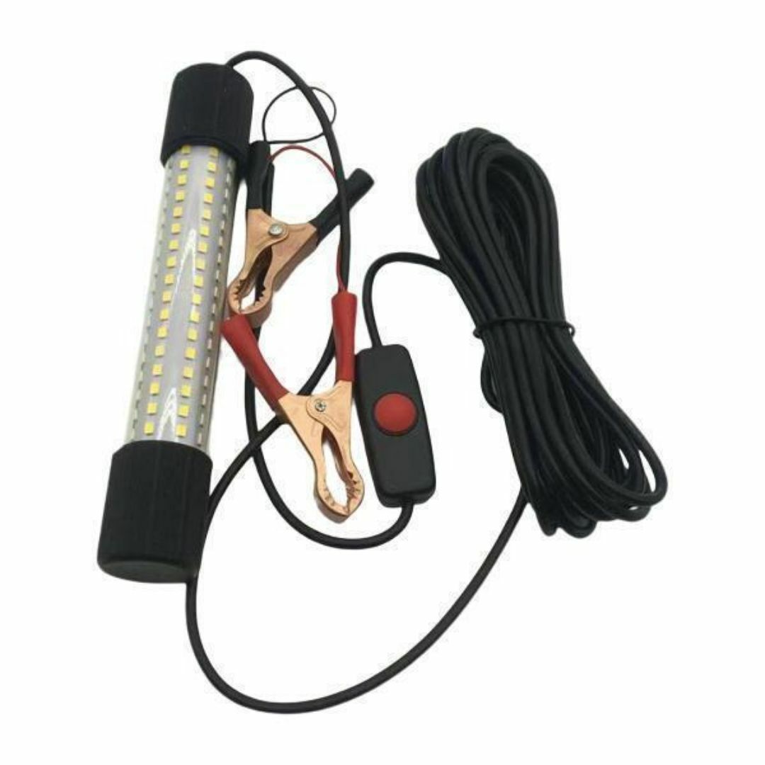 LED 集魚灯 水中ライト　 DC 12v 24v 13w　+　エギ 3.5号  スポーツ/アウトドアのフィッシング(その他)の商品写真