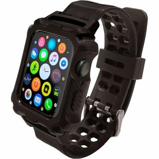 アップルウォッチ バンド apple watch 42mm 44mm ブラック(その他)