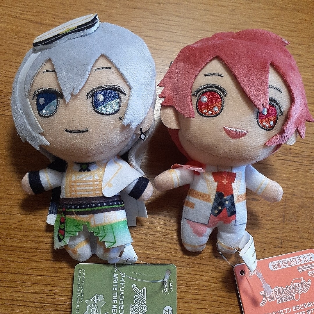 アイドリッシュセブンきらどるぬいぐるみ2点セット エンタメ/ホビーのおもちゃ/ぬいぐるみ(ぬいぐるみ)の商品写真