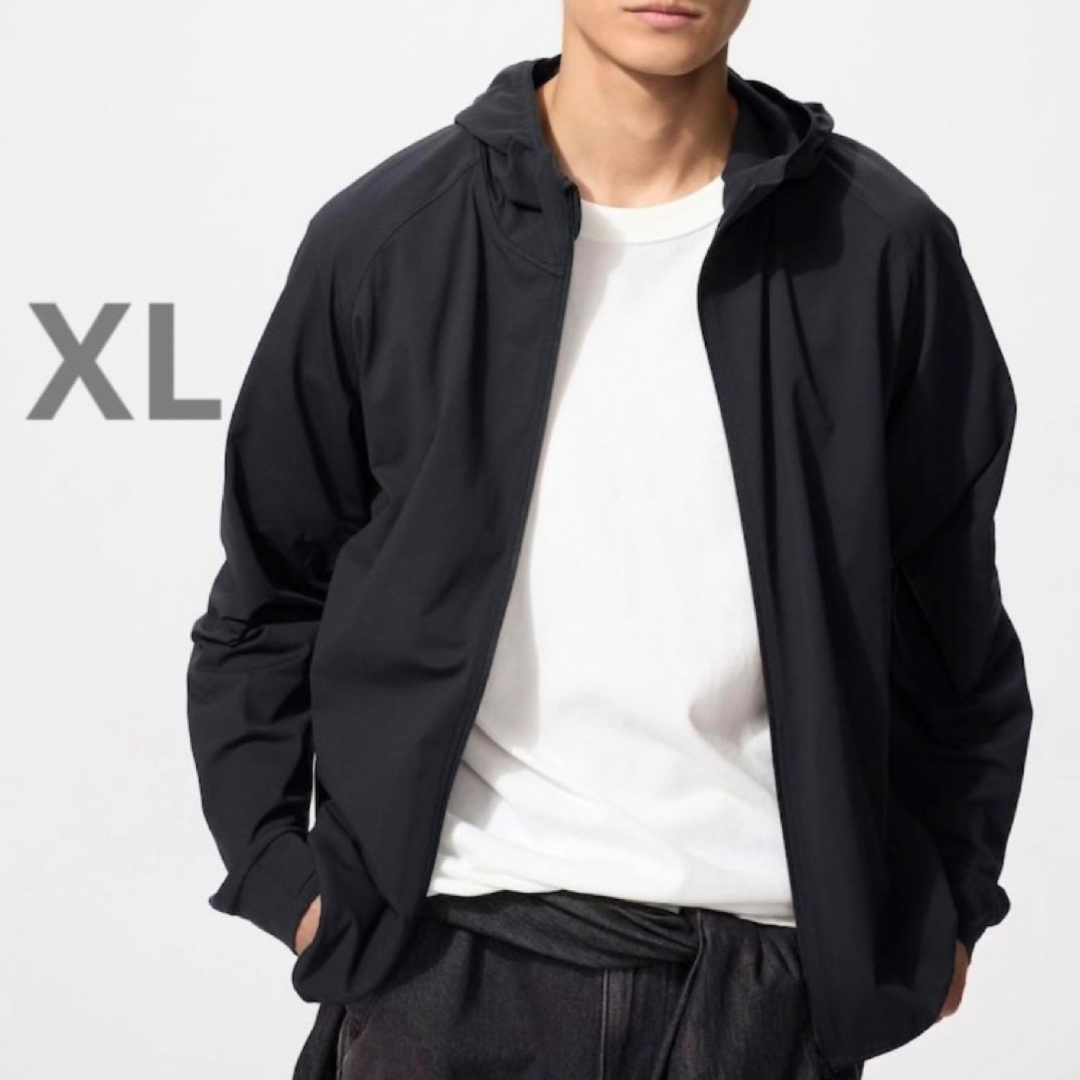 UNIQLO(ユニクロ)のユニクロ ドライEX UVカットフルジップパーカ メンズのトップス(パーカー)の商品写真