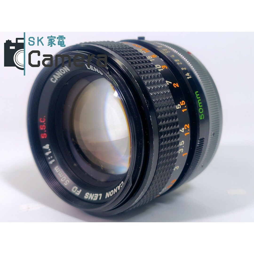 Canon - Canon FD 50mm F1.4 S.S.C. キャノン キャップ付の