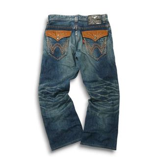 エドウイン(EDWIN)のEDWIN エドウィン 431XVS XVシリーズ★ ブーツカット ウエスタン デニム パンツ ジーンズ Sz.34 メンズ 大きいサイズ 日本製(デニム/ジーンズ)