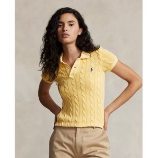 POLO RALPH LAUREN - 新品❗️タグ付きPolo Ralph Lauren ケーブルニット半袖サマーニット