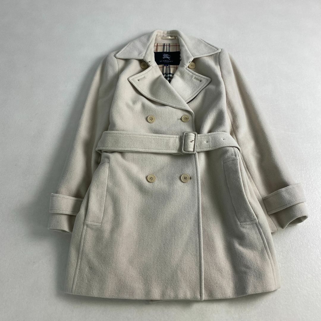 【新発売】 バーバリー - BURBERRY ロンドン アンゴラ混 トレンチコート ジャケット・アウター