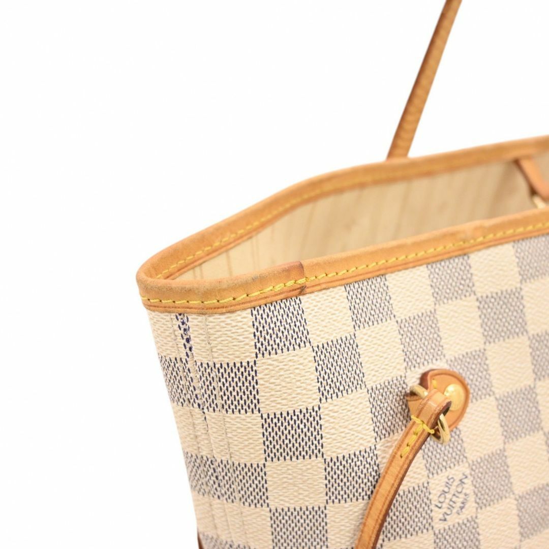 ルイヴィトン アズール ネヴァーフルMMバッグ Bランクlv7775fe LOUIS VUITTON - ルイヴィトン アズール ネヴァーフルMMトート