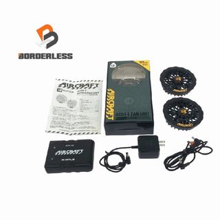 バートル(BURTLE)の☆美品セット☆BURTLE バートル 24V エアークラフト専用バッテリー AC09 ファンユニット AC09-1 黒/ブラック 2025年モデル 111581(工具)