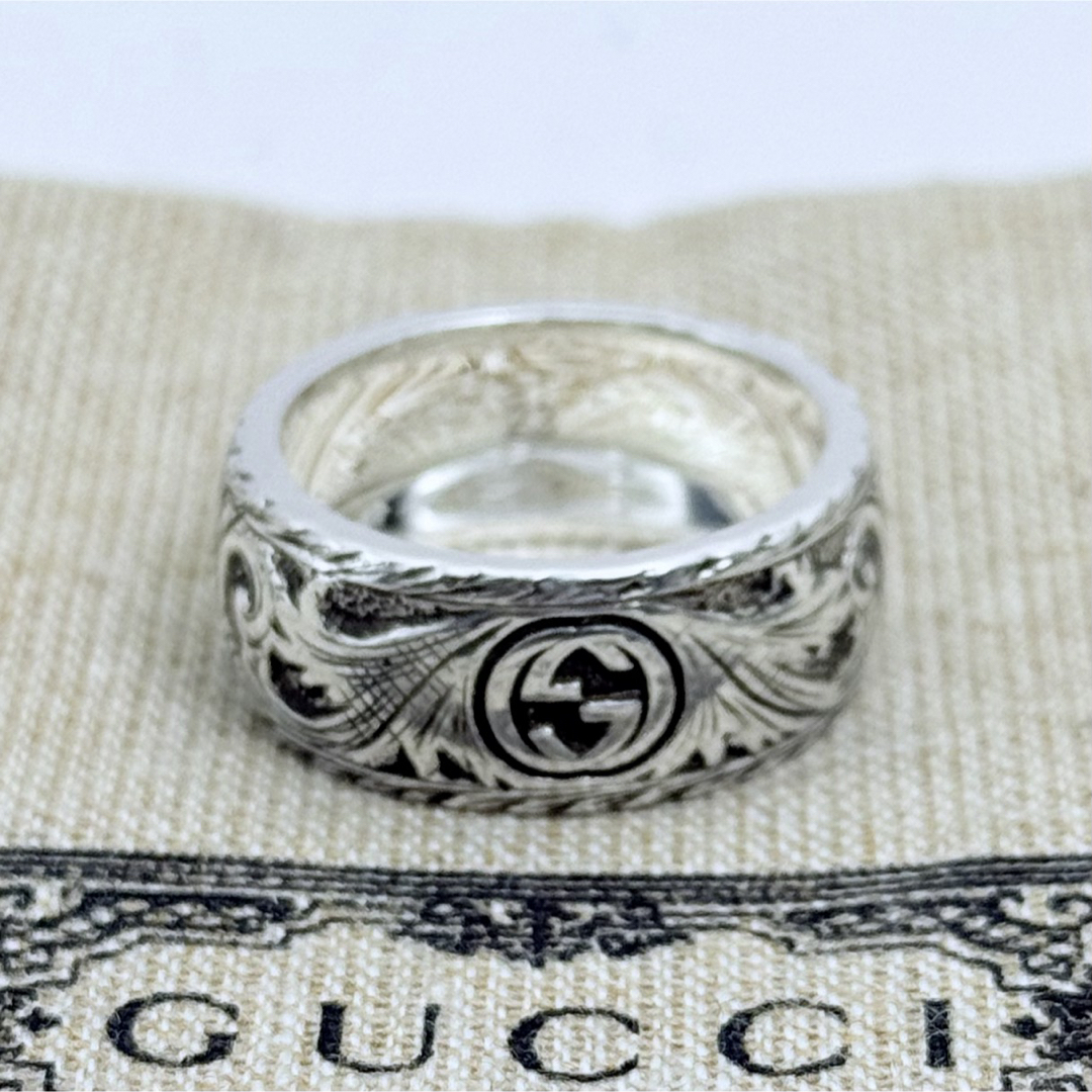 gucci リング キャットヘッド 23号 GUCCI - 【極美品】GUCCI グッチ キャットヘッド シルバーリング