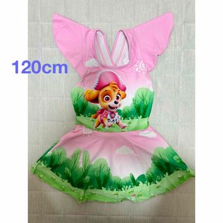 新品　パウパトロール 水着 120cm 女の子 ワンピース スイムウェア 女児(水着)