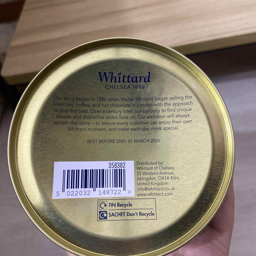 Whittard LUXURY HOT CHOCOLATE 食品/飲料/酒の飲料(その他)の商品写真