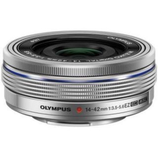 オリンパス(OLYMPUS)のOLYMPUS オリンパス 14-42 EZ最新電動ズー厶 未使用メーカー保証1(レンズ(ズーム))