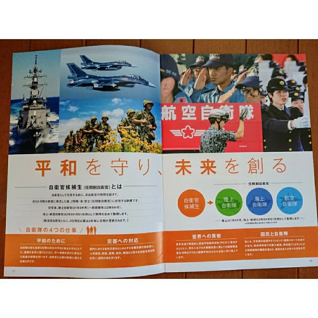 ✈️自衛官採用 ２種類（自衛官、一般曹）候補生 採用案内 エンタメ/ホビーの本(その他)の商品写真