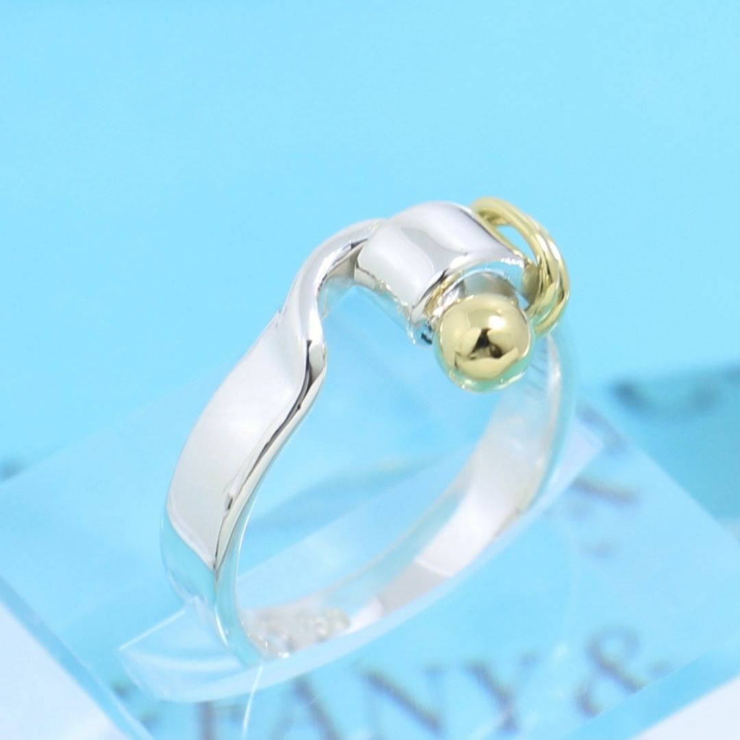 TIFFANY&Co. ティファニー フック＆アイ リング・指輪 シルバー