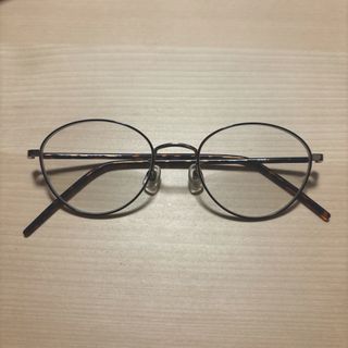 ジンズ(JINS)のJINS メガネ　オーバル(サングラス/メガネ)