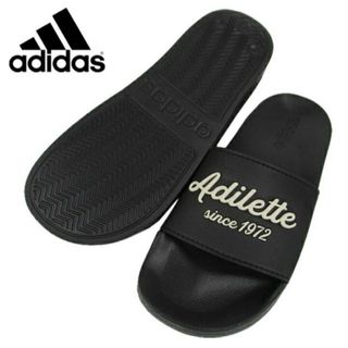 アディダス(adidas)の料無料 新品 adidas ADILETTE SHOWER U 28.5 BLK(サンダル)