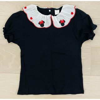 フタフタ(futafuta)の☆ バースデイ フタフタ ディズニー ミニー 半袖 衿つき Tシャツ(Tシャツ/カットソー)