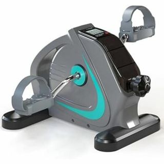 高齢者運動グッズ 座ったまま フィットネスバイク エクササイズ 静音 小型 サイ