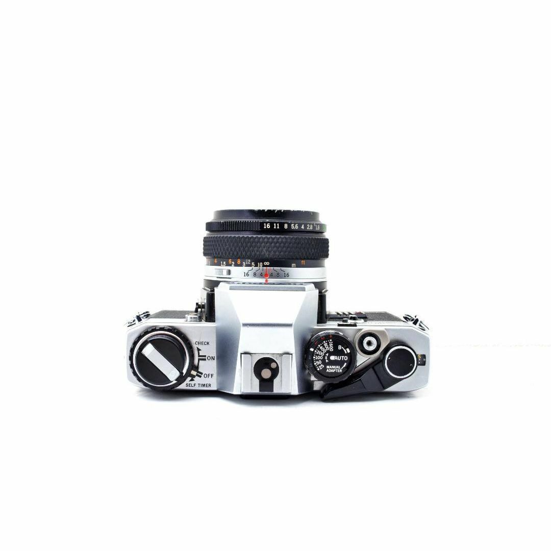 ■完動品　OLUMPUS OM10 一眼レフフィルムカメラ OLYMPUS - OLYMPUS OM10 一眼レフフィルムカメラ 完動品の通販