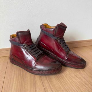 ベルルッティ(BERLUTI)の限定 定価33.5万円 ベルルッティ プレイタイム スクリットレザースニーカー(スニーカー)
