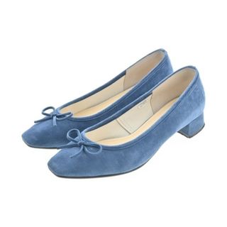 スローブイエナ(SLOBE IENA)のSLOBE IENA スローブイエナ パンプス 23.5cm 青 【古着】【中古】【送料無料】(ハイヒール/パンプス)