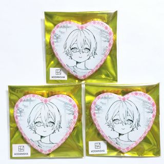 恋せよまやかし天使ども ハート缶バッジ 一刻 プリンセスカフェ(バッジ/ピンバッジ)