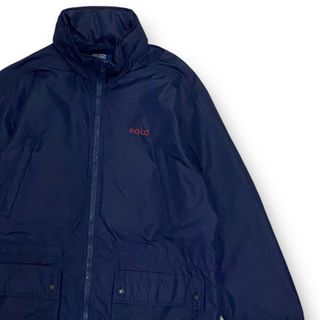 ポロラルフローレン(POLO RALPH LAUREN)の90s  Ralph Lauren ラルフローレン　ナイロンハーフコート(ナイロンジャケット)