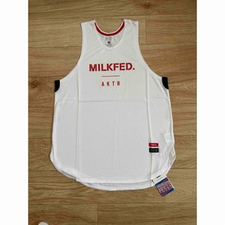 ミルクフェド(MILKFED.)のAKTR バスケットタンクトップ　ミルクフェド(バスケットボール)