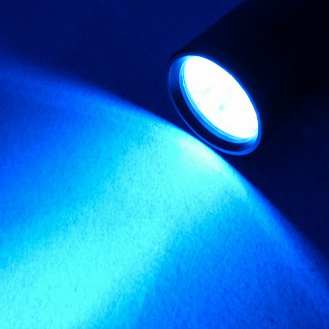 【蓄光】9LED　ブラックライト×ラインブレーカー加工【レジン】γ スポーツ/アウトドアのフィッシング(釣り糸/ライン)の商品写真
