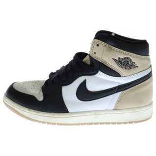 ナイキ(NIKE)のNIKE ナイキ WMNS AIR JORDAN 1 RETRO HIGH OG LATTE ウィメンズ エアジョーダン1 レトロ ラテ ハイカットスニーカー ベージュ レディース US8.5/25.5cm FD2596-021(スニーカー)