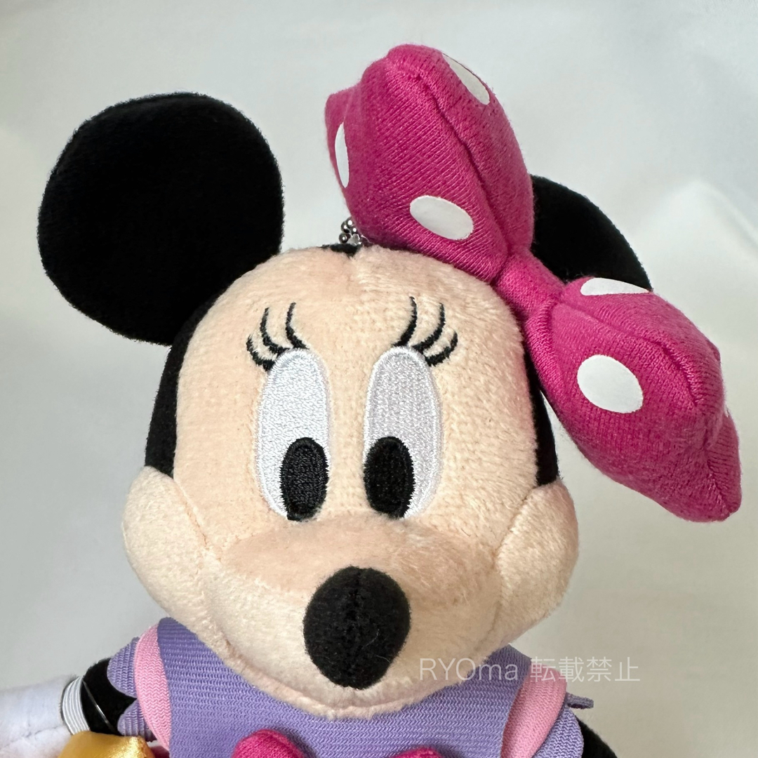 Disney - <新品>ミニー ぬいぐるみキーホルダー バッジ 東京