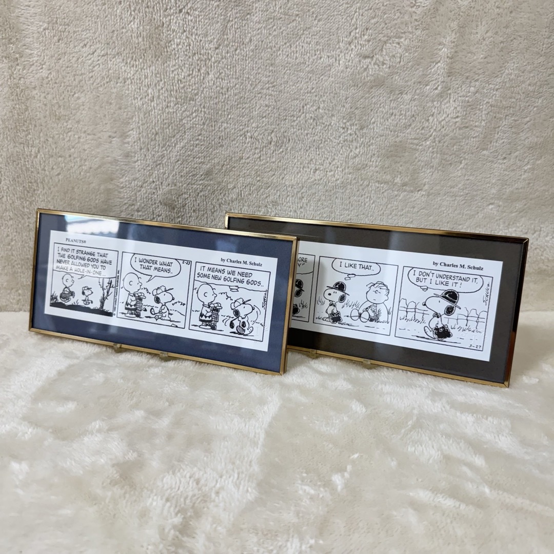 【希少】SNOOPY スヌーピー DeskArt 複製原画 ヴィンテージ 当時物 SNOOPY - 【希少】SNOOPY スヌーピー DeskArt 複製原画