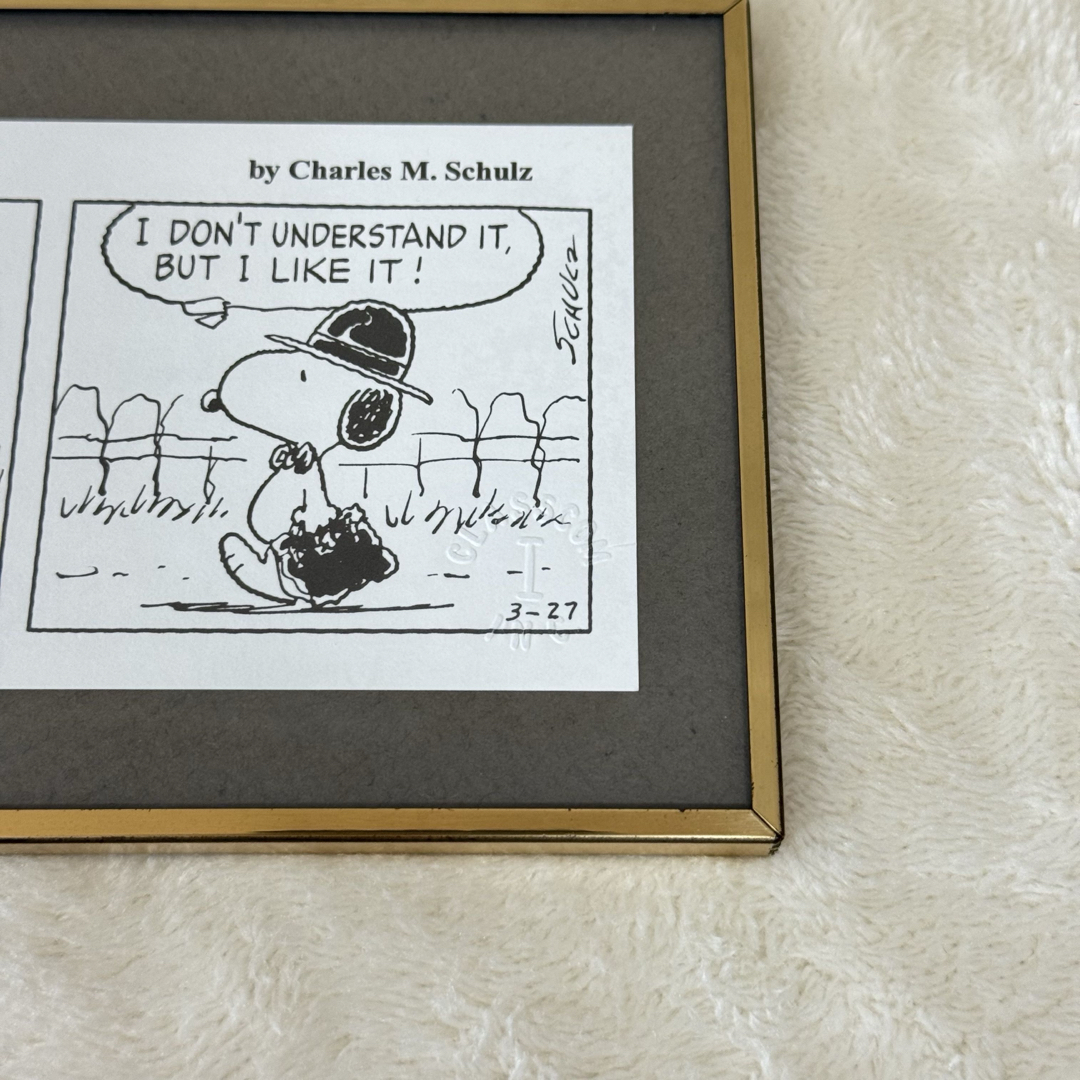 【希少】SNOOPY スヌーピー DeskArt 複製原画 ヴィンテージ 当時物 SNOOPY - 【希少】SNOOPY スヌーピー DeskArt 複製原画