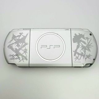 限定モデル⭐️PSP3000 本体 ガンダムVS.ガンダム シルバー　動作品(携帯用ゲーム機本体)