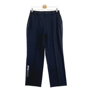 サイズ：XL FR2 GOLF エフアールツーゴルフ  ストレッチ ロングパンツ  ブラック系 [240101479456] ゴルフウェア メンズ ストスト(ウエア)